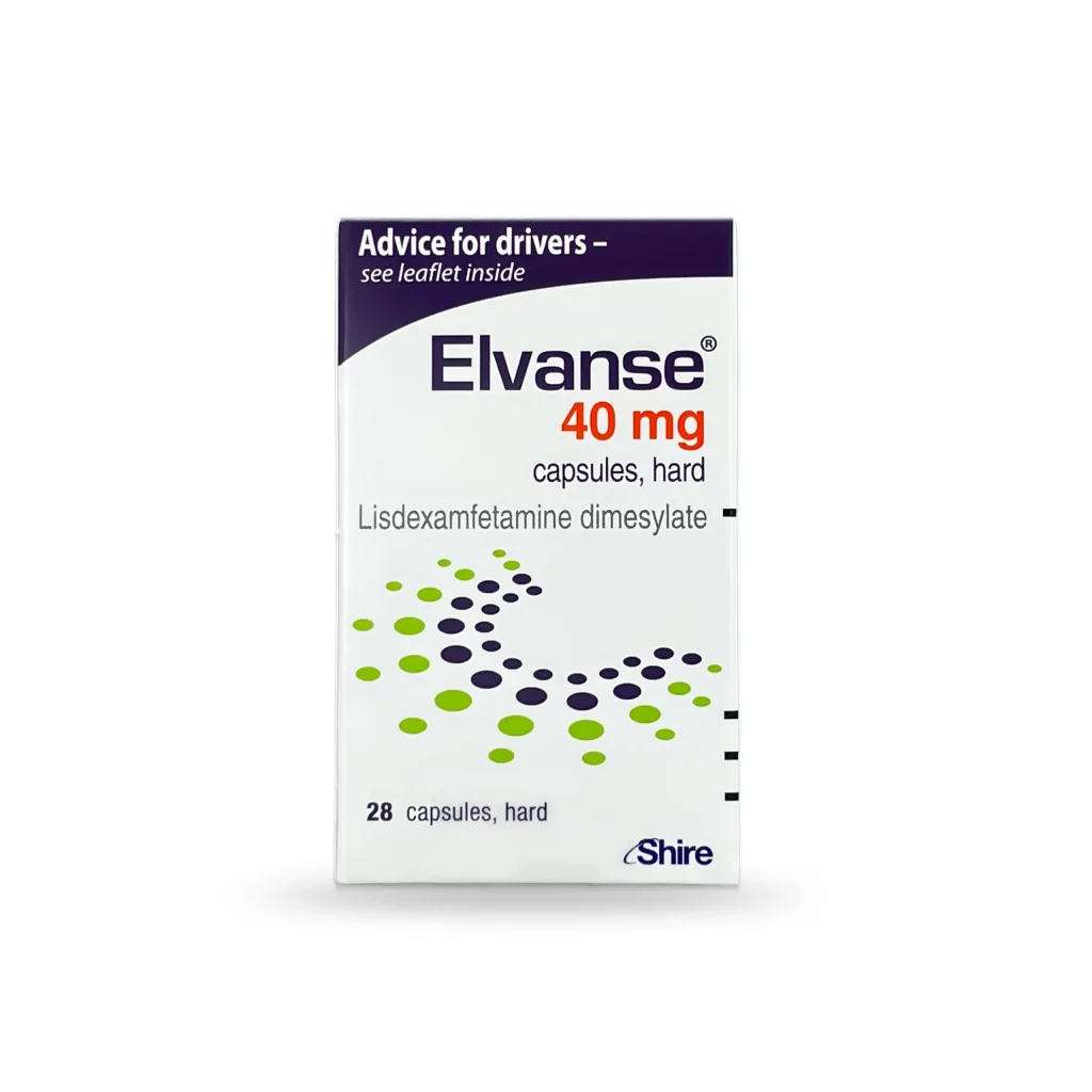 Elvanse 40 mg (Tentin) 30caps
