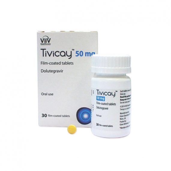 Tivicay (Dolutegravir) 50mg (HIV) 30 Tabs